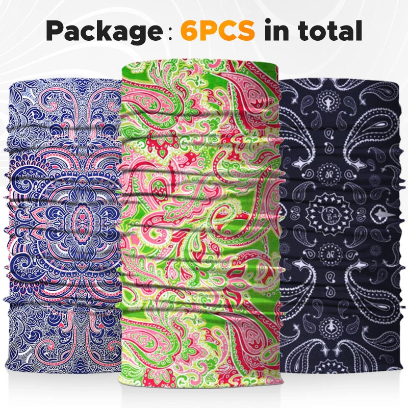 JOEYOUNG Headwear, Bandana, Neck Gaiter Head Wrap Headband Balaclava Magic Scarf - Image 3