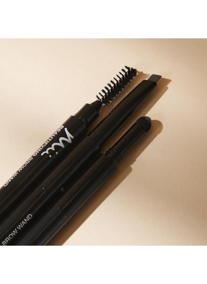 JESSICA - Mii Cosmetics Brow Beautifying Brow Wand 3 in1 Precision Eyebrow Pencil Truly Fair - Image 1