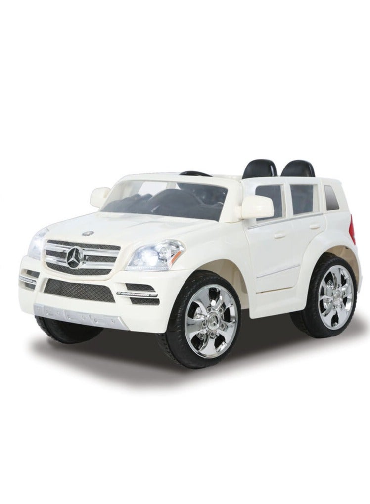 Rollplay Mercedes 450 GL 6-Volt Battery Ride-On Vehicle for Kids - Electric Car with Remote Control, Realistic LED Lights, MP3 Player, Two-Seater, Forward & Reverse, 2.5 MPH, Rechargeable Electric Car for Children Aged 3-6 Years - Image 1