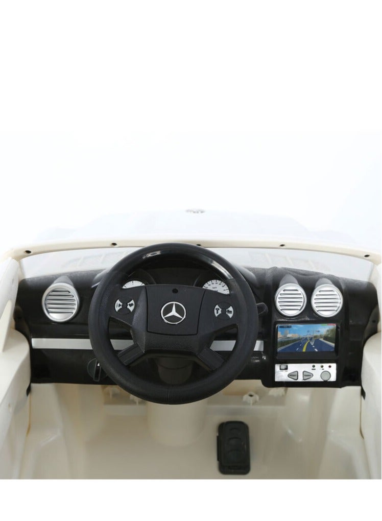 Rollplay Mercedes 450 GL 6-Volt Battery Ride-On Vehicle for Kids - Electric Car with Remote Control, Realistic LED Lights, MP3 Player, Two-Seater, Forward & Reverse, 2.5 MPH, Rechargeable Electric Car for Children Aged 3-6 Years - Image 4