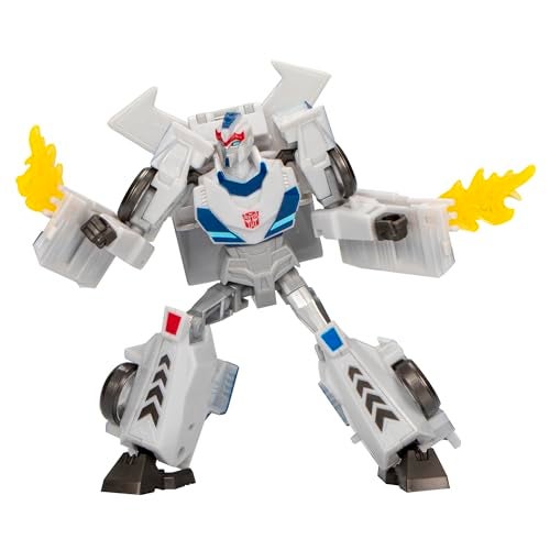 TRANSFORMERS شخصية العمل بروول من فئة ديلوكس من ترانسفورمرز إيرث سبارك بطول 5 إنش تتحول في 12 خطوة ألعاب تفاعلية للأولاد والبنات من عمر 6 سنوات وما فوق - Image 1