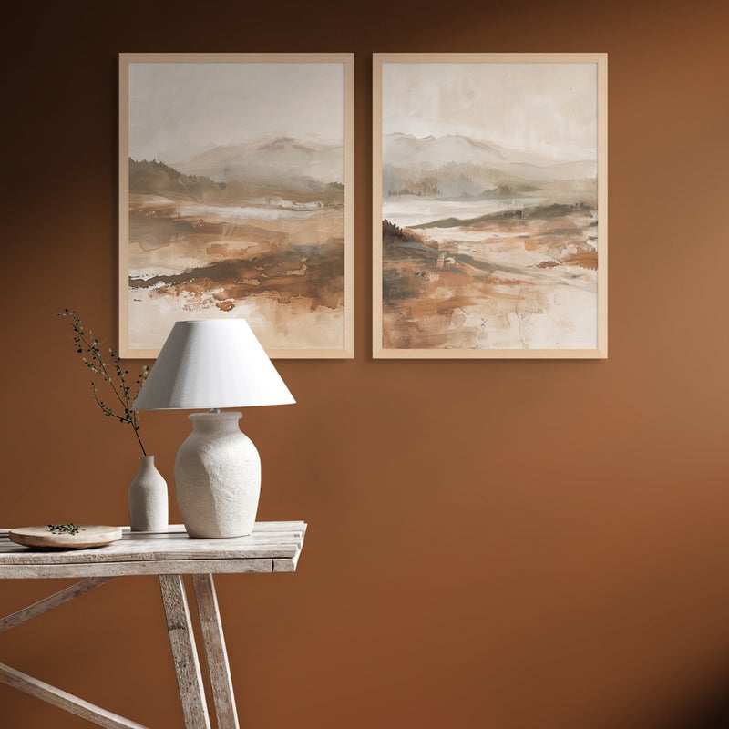 آرت دیکور  طباعة فنية مؤطرة بورتريه لفن جداري تجريدي حديث للمنزل، غرفة المعيشة، أو المكتب – لوحات فنية معاصرة بتصميم تجريدي بسيط لغرفة النوم، الاستوديو، وديكور المنزل. - Image 2