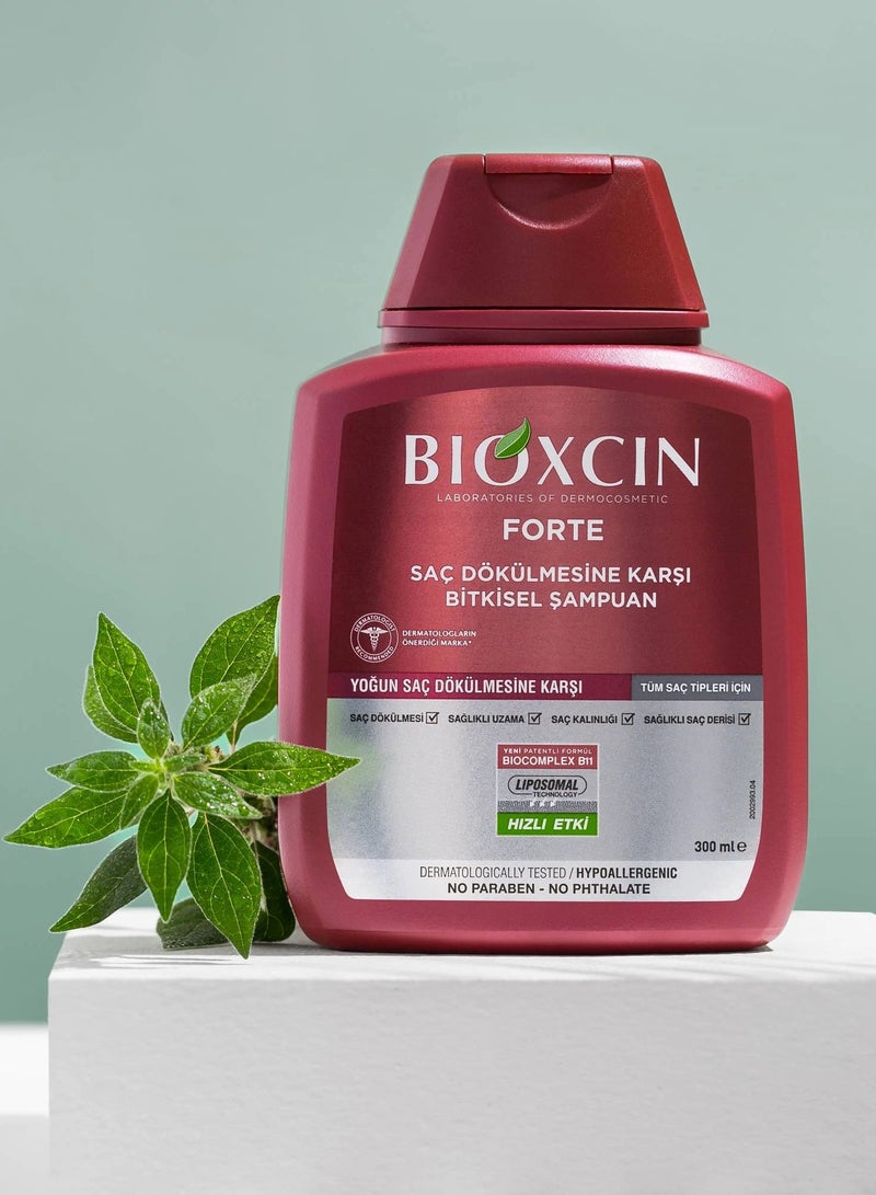 BIOXCIN FORTE SHAMPOO FOR INTENSIVE HAIR LOSS 300ML - Image 4