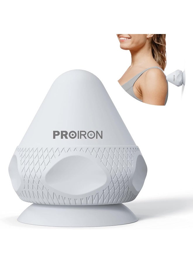 PROIRON PROIRON Massage Ball, Fascia ball for Deep Tissue Massage Suction Cup Massage ball-Lacrosse/Spiky Ball for Back, Feet, Shoulders, Exercise, Yoga, Pain and Stress Relief - Image 1