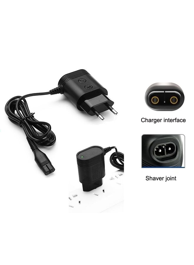 بيوينتي 2pcs A00390 4.3V 70mA Shaver EU Plug Charger For S300 / S511 / S520 / S1010 / S1000 / YQ308 - Image 2