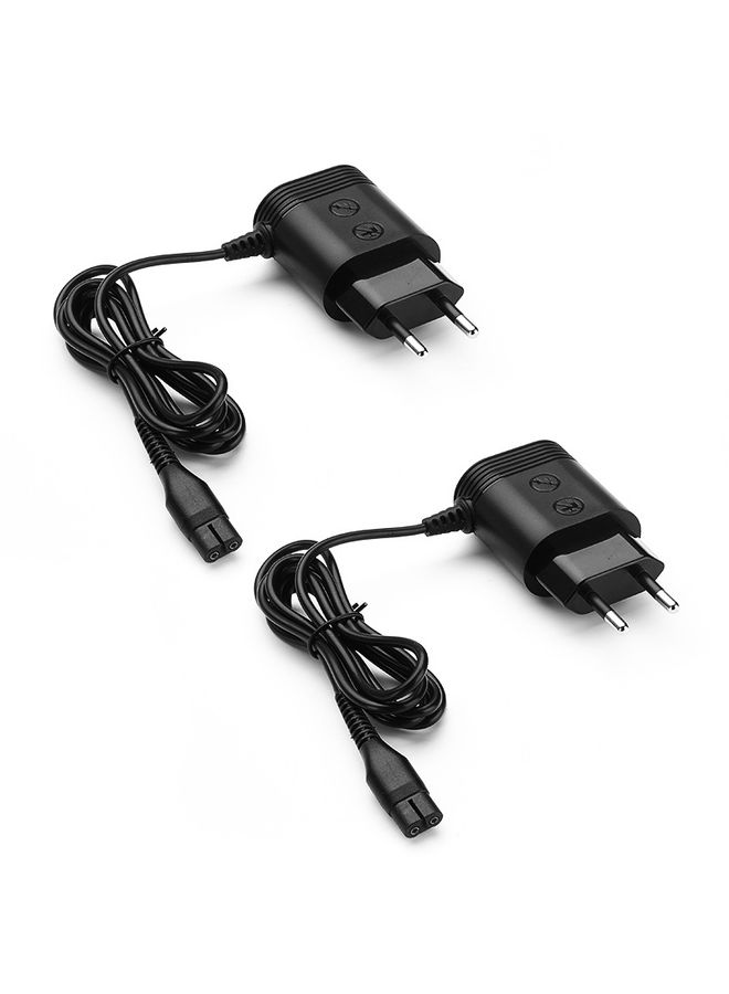 بيوينتي 2pcs A00390 4.3V 70mA Shaver EU Plug Charger For S300 / S511 / S520 / S1010 / S1000 / YQ308 - Image 1