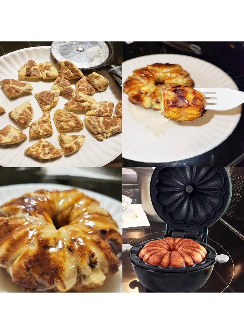 Mini Cake Machine for Personal Cake Waffles, Easy-to-Clean Surface, Compact Design, Perfect for Quick Snacks and Breakfast Treats  - Image 3