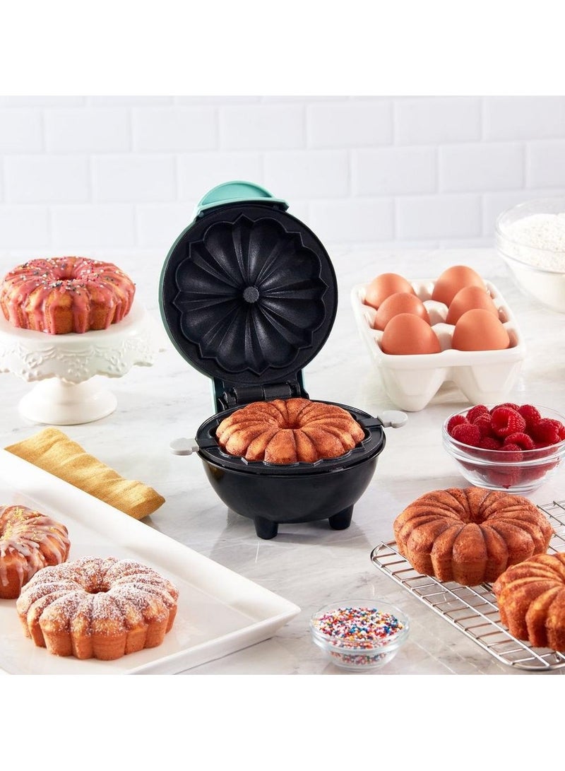 Mini Cake Machine for Personal Cake Waffles, Easy-to-Clean Surface, Compact Design, Perfect for Quick Snacks and Breakfast Treats  - Image 1
