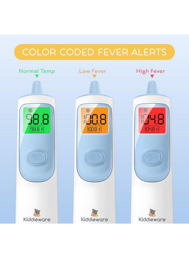Kiddieware Ear and Forehead Baby Thermometer for Infants to Adults Termometro Digital Baby Stuff Instant Read Ear Thermometer for Kids or Touchless Forehead Thermometer - Image 3