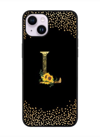 Rugged Black edge case for Apple iPhone 14 Plus, Soft Flexible Phone case Custom Monogram Initial Letter Mandala Floral Pattern Alphabet- L (Black) - pzsku/Z3A9825EC3086A441CA33Z/45/_/1704954911/6a3a139e-9083-4fb4-a4c4-4b094f275bbb