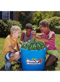 Bunch O Balloons Bunch O Balloons 100 Grenade Rapid-Filling Self-Sealing Water Balloons by ZURU, (Model: 56112Q), Green  - Image 5