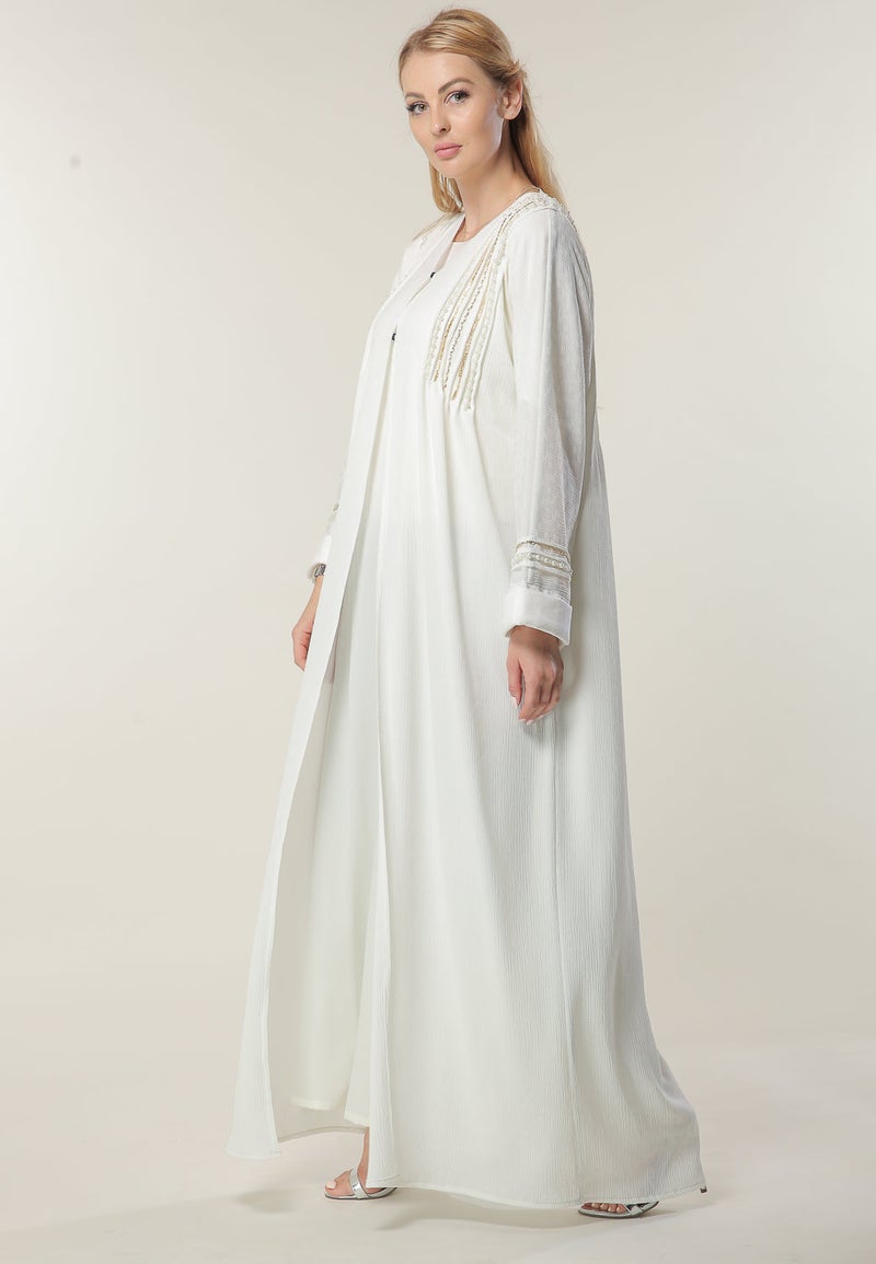 مويستريت عباية مفتوحة مزينة - Image 5