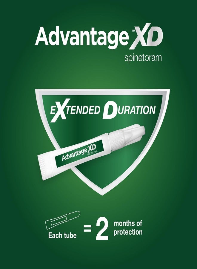 Advantage XD Small Cat Flea Prevention & Treatment For Cats 1.8-9lbs. | 2-Topical Doses, 2-Months of Protection Per Dose - Image 3