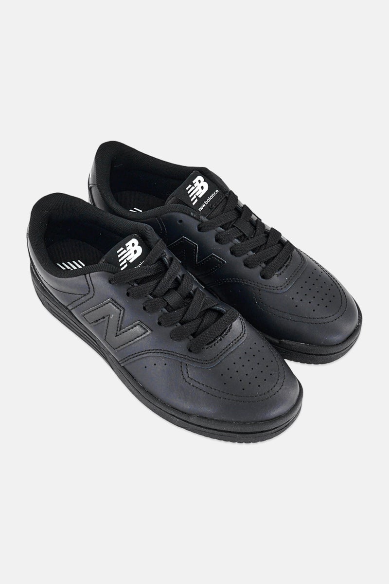 New Balance Kids Boy Medium GSB80BB Lace Up Outdoor Shoes, Black - Image 2