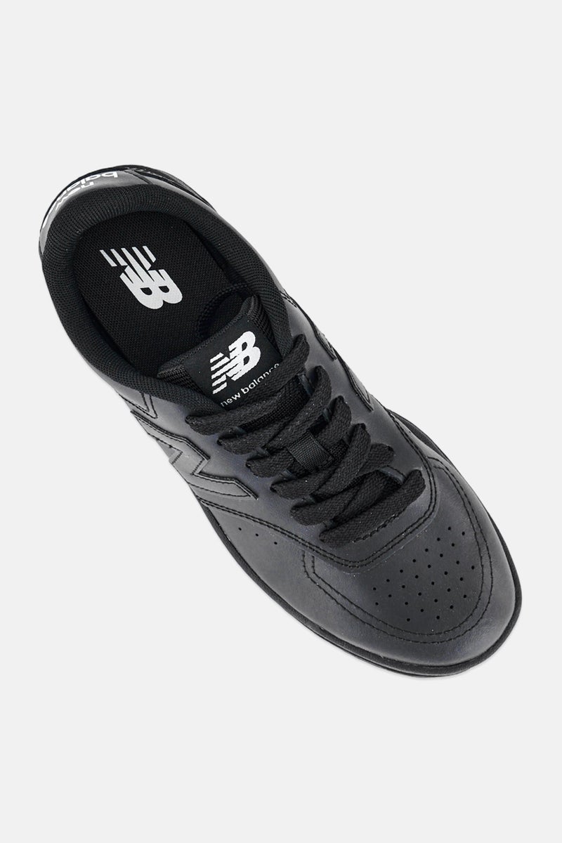 New Balance Kids Boy Medium GSB80BB Lace Up Outdoor Shoes, Black - Image 4