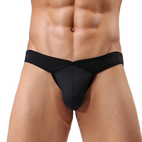 Summer Code Mens Sexy Micro Mesh Briefs Soft Breathable Bulge Pouch Underwear - Image 2