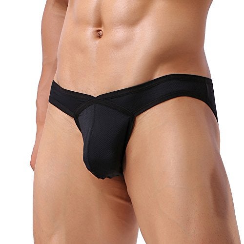 Summer Code Mens Sexy Micro Mesh Briefs Soft Breathable Bulge Pouch Underwear - Image 3