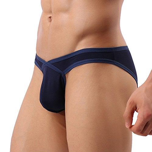 Summer Code Mens Sexy Micro Mesh Briefs Soft Breathable Bulge Pouch Underwear - Image 4
