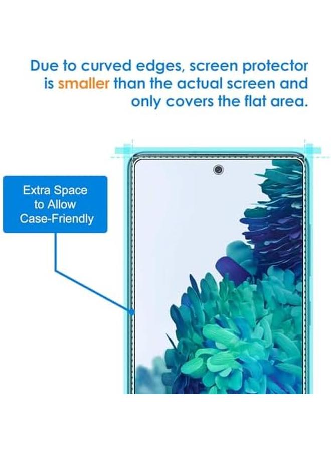 Jetech Screen Protector For Samsung Galaxy S20 Fe 6.5 Inch Tempered Glass Film 3 Pack - Image 3