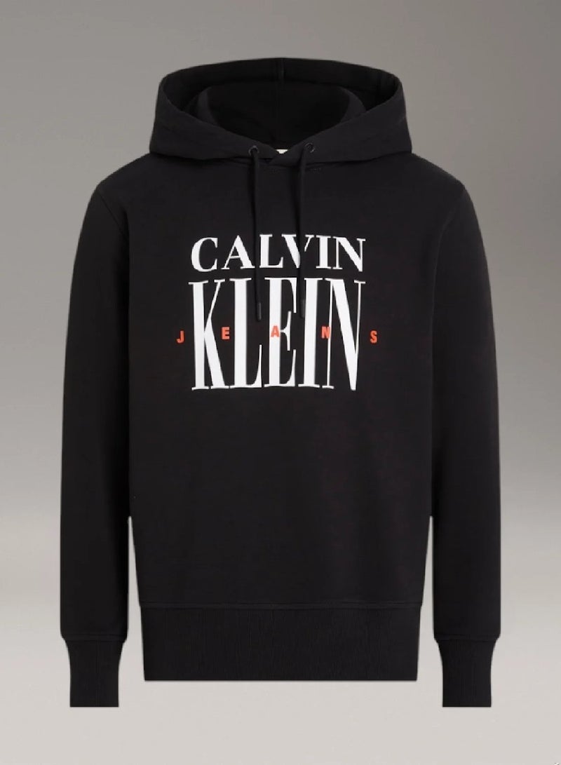 كالفن كلاين جينز هودي بطبعة غرافيك - Image 4