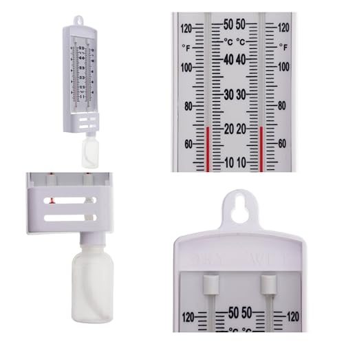 Brannan Masons Dry and Wet Bulb Hygrometer to Measure Water Vapour in The Atmosphere - Image 2
