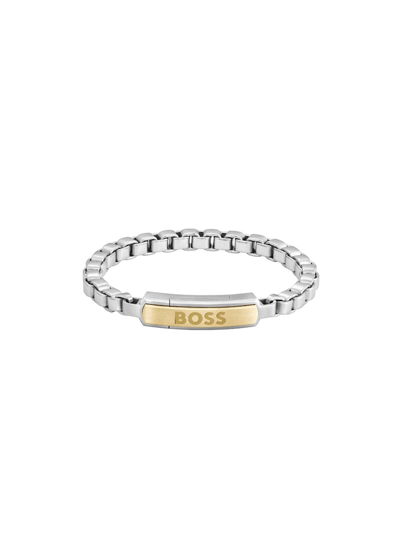 HUGO BOSS HUGO BOSS JEWELRY DEVON MENS CHAIN BRACELET - 1580597S - Image 1