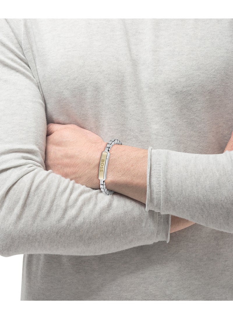 HUGO BOSS HUGO BOSS JEWELRY DEVON MENS CHAIN BRACELET - 1580597S - Image 2