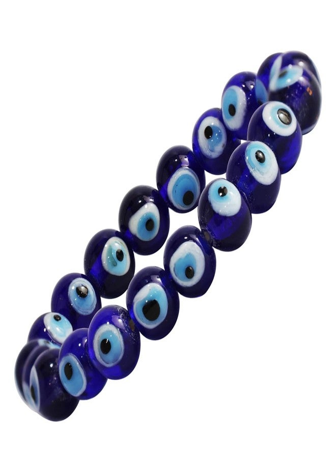9Dzine Certified Evil Eye Beads Bracelet | Protective Beaded Bracelet for Men & Women with Authenticity Certificate | Adjustable Nazar Bracelet for Gifting & Spiritual Style - Image 5