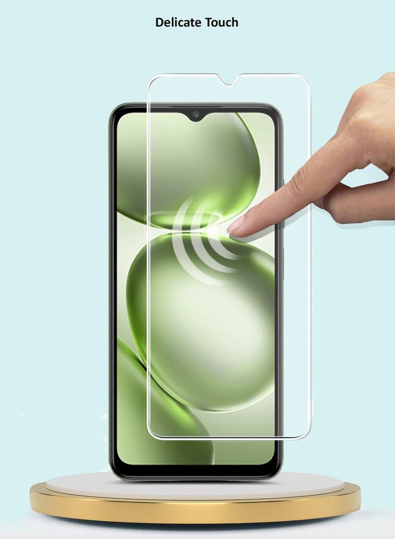 GMAX itel A100C 4G 2025 GMAX Premium Series Curved Edges 9H 2.5D Tempered Glass Screen Protector - Clear - Image 5