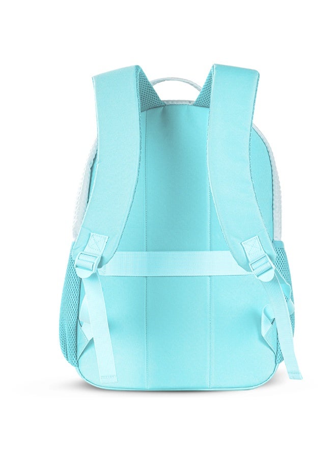 Eazy Kids 18" Set of 3 Backpack w/ Lunch Bag and Pencil Case - Flora Green