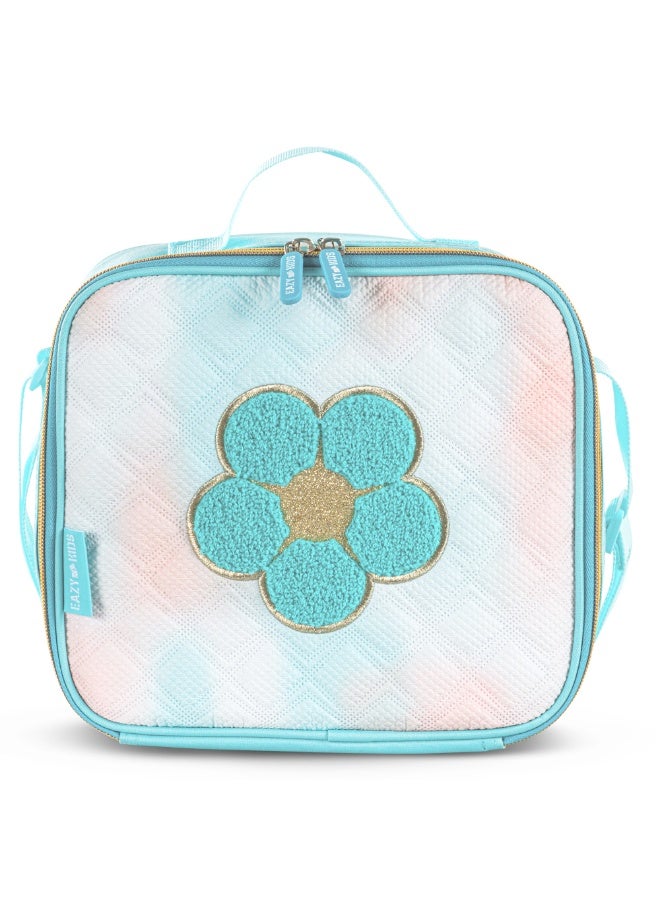 Eazy Kids 18" Set of 3 Backpack w/ Lunch Bag and Pencil Case - Flora Green