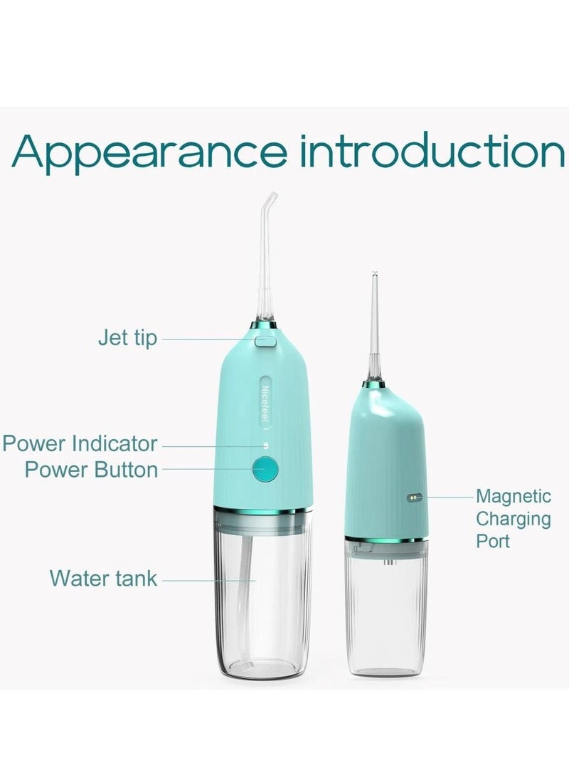 Mini Dental Water Flosser Cordless Portable Dental Water Flosser Dental Oral Irrigator High Capacity Battery Easy to Use Single Button Operation for Home and Travel 130ML - pzsku/Z3A98E9452070A1616CACZ/45/_/1692963274/d3f42197-9009-4119-be4a-c15087891c4c