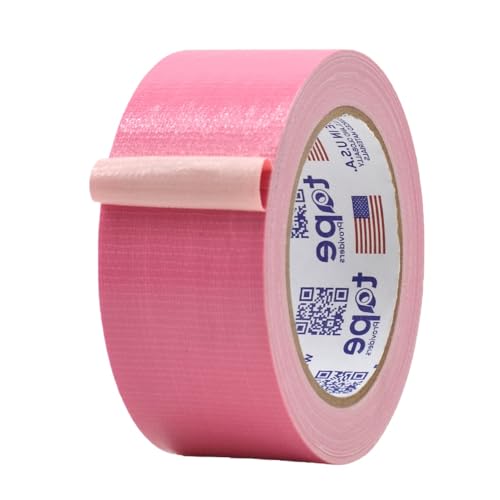 MAT Tape MAT Duct Tape Pink Industrial Grade, 2 inch x 60 ft. Waterproof, UV Resistant for Crafts, Home Improvement, Repairs, & Projects - Image 1