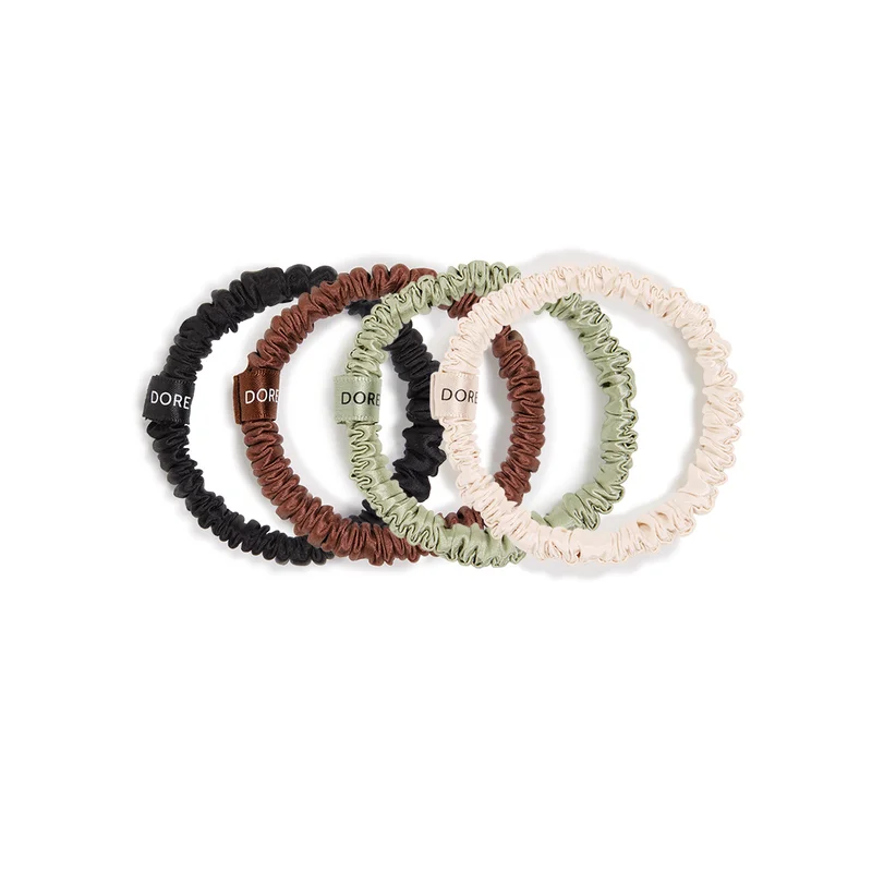 Dore and Rose Scrunchie set 1cm Mix