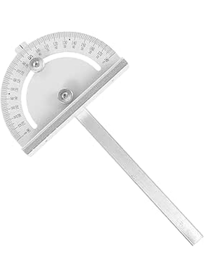 Angle Finders Gauge Protractor Miter Track Saw Guide Precision Angle Ruler T Slot Compatible Woodworking Measuring Tool Black - Image 1