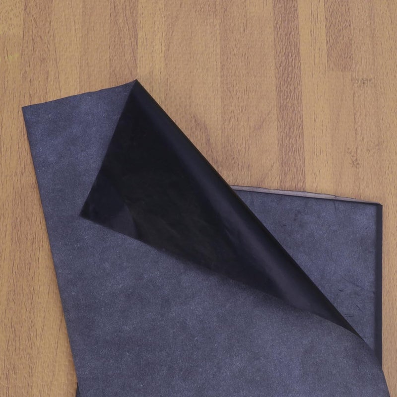 Uonlytech 100pcs Carbon Transfer Paper for Drawing Tracing Paper Graphite Coated for Art Projects and Design Transfer - Image 4