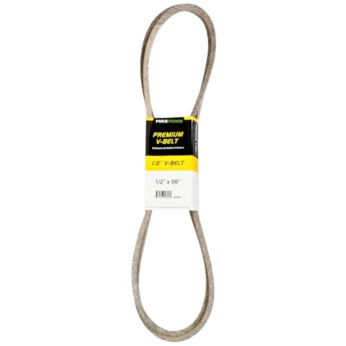 Maxpower 347541 Premium Belt Reinforced with Kevlar Fiber Cords, 1/2" x 98" - (Belt color vary) - Image 1