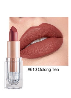 Handaiyan Lipstick For Women Matte Lipsticks Long Lasting Moisturizing Long Wear Waterproof 24 Velvet Ice Cube Lip Stain Makeup Tint Nude Superstay Original Highly Pigmented Nourishing Non-Drying  - Image 1