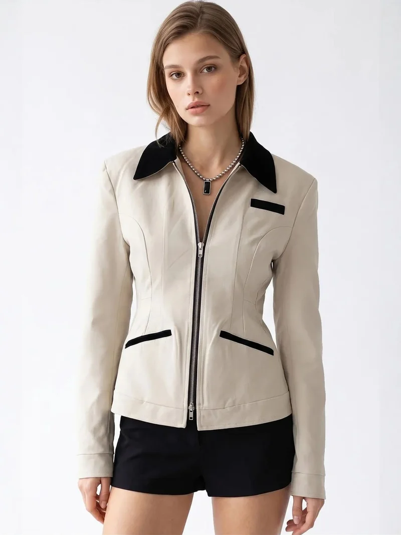 Mixray MIXRAY Cotton Blazer
