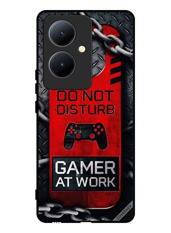 Covernex Protective Case Cover For Vivo Y78+ 5G Gamer At Work Wallpaper - Image 1