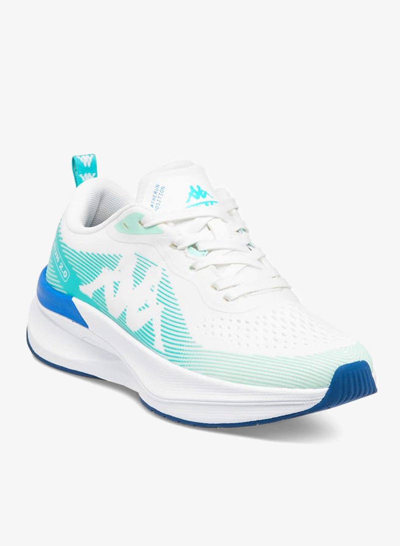 Kappa Women's Logo Detail Sports Shoes with Lace-Up Closure - RUN 2.0 - Image 2