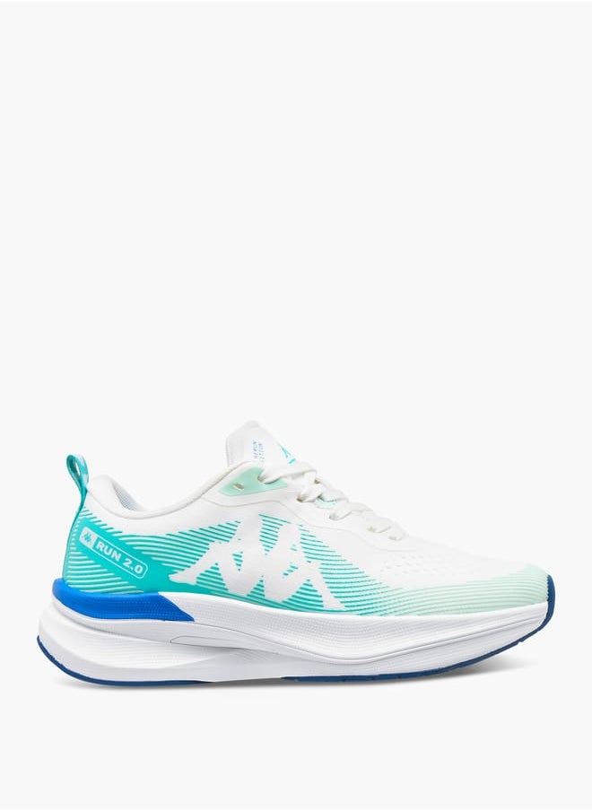 Kappa Women's Logo Detail Sports Shoes with Lace-Up Closure - RUN 2.0  - Image 3