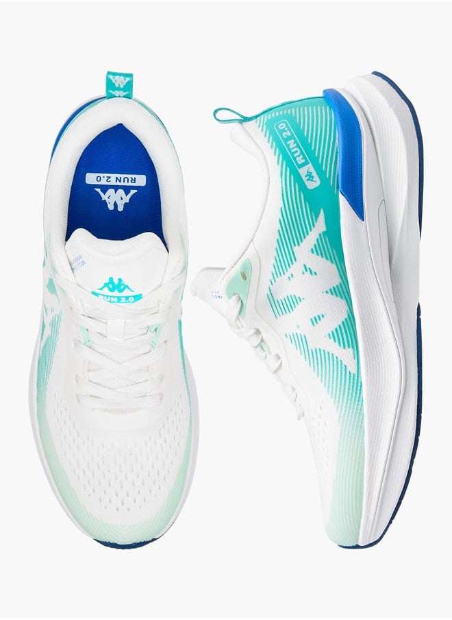 Kappa Women's Logo Detail Sports Shoes with Lace-Up Closure - RUN 2.0  - Image 1