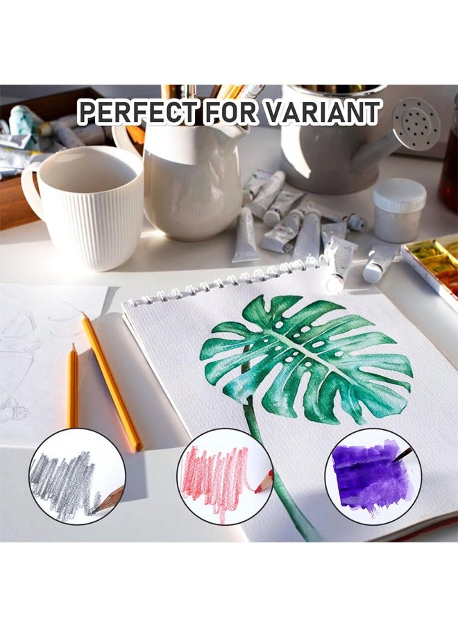Arabest - A3 Blank Notebook, Kraft Cover Sketchbook, Eye Protection Paper, Office Product for Sketching/Writing, Notebook for Journals, Travel Diaries, Poetry, 30 Sheets of Thick Paper - Image 1