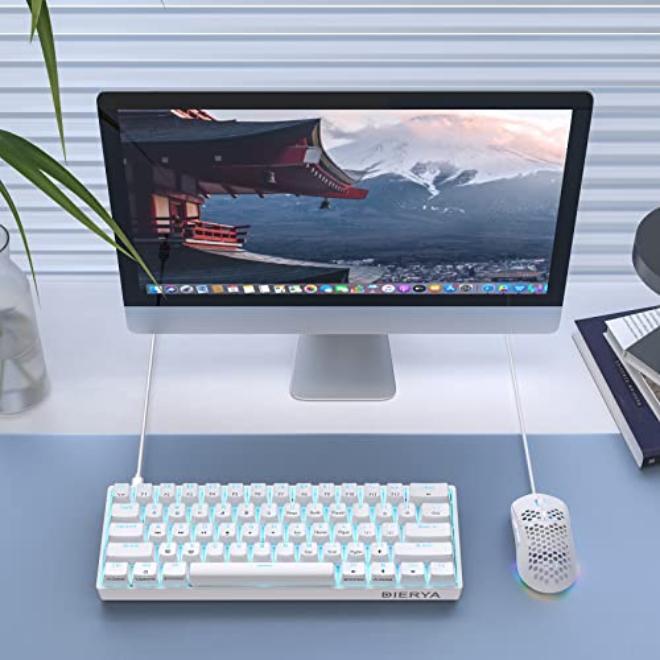 60% Mechanical Gaming Keyboard with 61-Key Anti-Ghosting and RGB Backlight – Compact Wired Mini Keyboard for Typing Streaming Coding and PC Laptop Use - Image 5