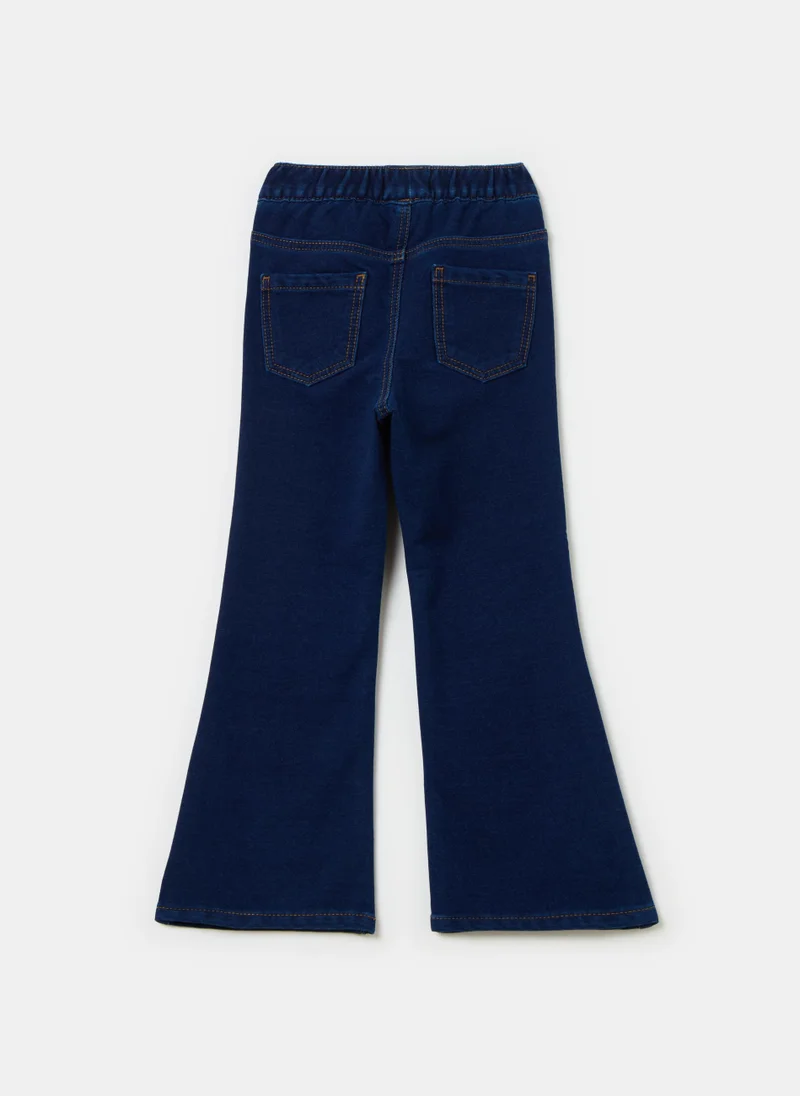 Ovs Flare-fit jeggings with pockets