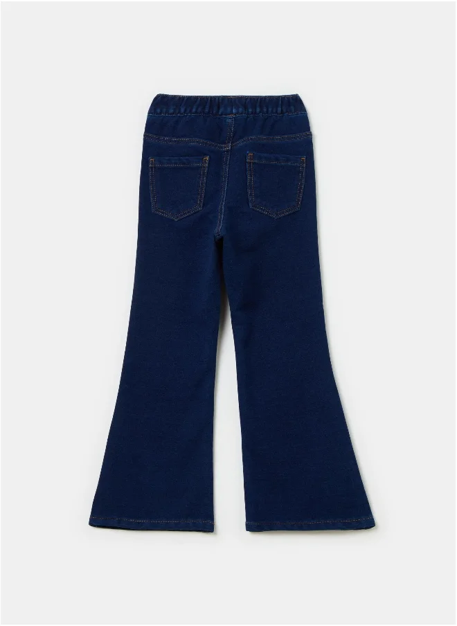 او في اس Flare-fit jeggings with pockets