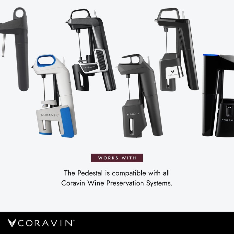 Coravin Premium Pedestal Base - to Hold Timeless Pivot Wine by The Glass Systems - Image 4