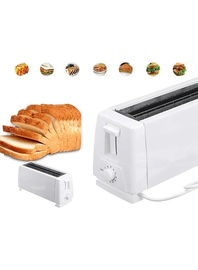 D L C DLC 37552 Toaster Maker | 2-Slice Bread Toaster | 1300W High Power | Adjustable Browning Control | Auto Pop-Up | Compact Design - Image 5