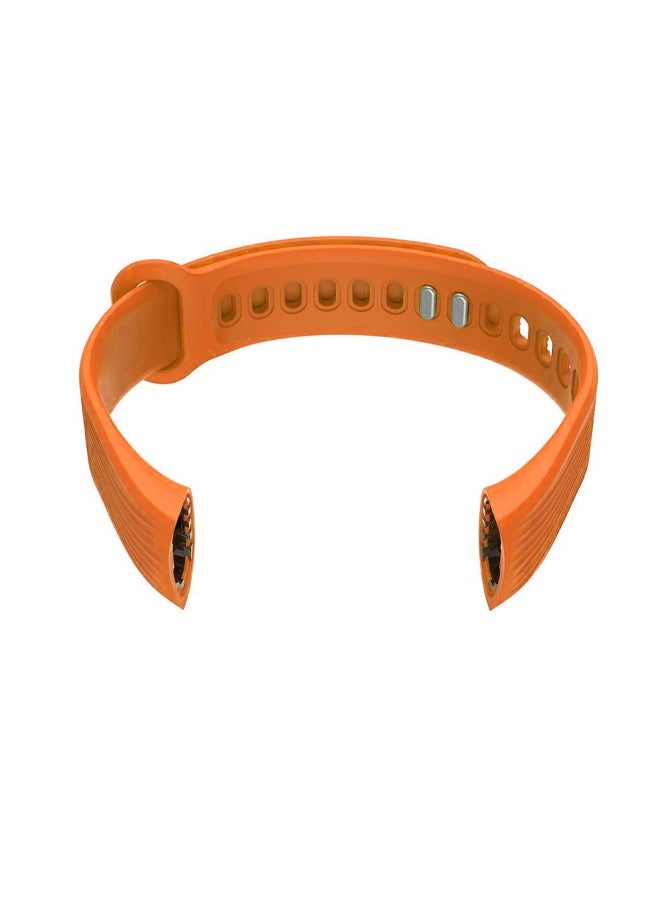 Glory 3 Silicone Watch Replacement Wrist Strap Orange - Image 3